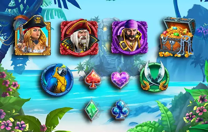 Adventures of Doubloon Island Slot Game