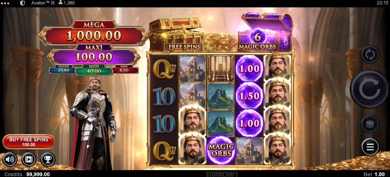 Avalon III slot game