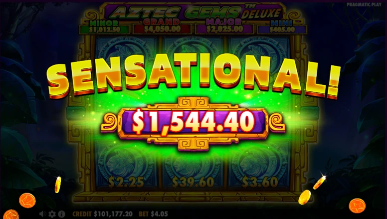 Aztec Gems Deluxe Slot Game