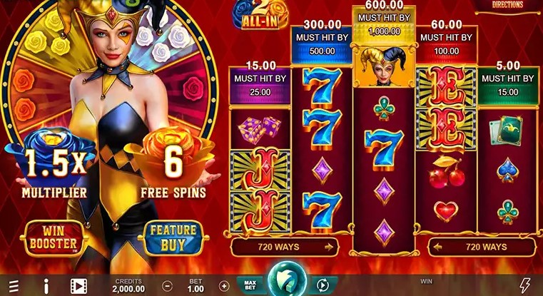 Fire and Roses Joker 2 All in Slot