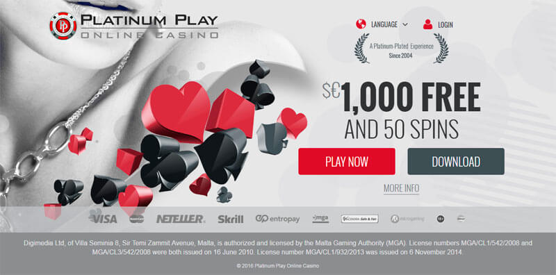 Platinum Play Casino 1