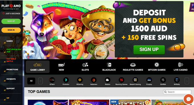 Playamo Online Casino