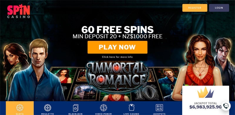 Spin Palace Casino hero img